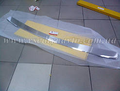 Накладка на бампер з загином Mitsubishi PAJERO SPORT II (2008-2015) (NataNiko)