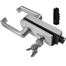 Магнітний замок і ручка для дверей і циліндром ключ/ключ або ключ/баранчик - овальний