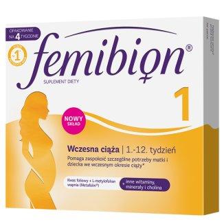 Femibion 1, Рання вагітність, 28 таблеток