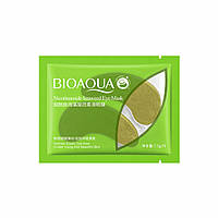 Одноразовые гидрогелевые патчи для глаз с экстрактом водорослей Bioaqua Nicotinamide Seaweed Eye Mask