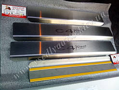 Накладки на пороги Citroen C4 PICASSO з 2006-2013 рр .. (Standart)