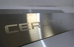 Захист порогів - накладки на пороги KIA CERATO з 2013 р. (Standart)