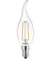 Лампа світлодіодна Philips LEDClassic 2-25W BA35 E14 WW CL ND APR