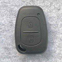 Корпус ключа Renault trafic kangoo 2 кнопки лезвие VAC102 NE73