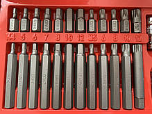 Набір біт LEX LXBS41M — 40 шт. — у металевому кейсі, фото 3