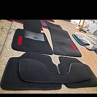 Килимки ворсові BMW E90 / E91 з 2005-2008 рр. (Чорні)