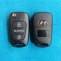 Корпус ключа Hyundai Elantra 2/3 кнопки лезвие HY15