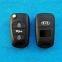 Корпус ключа Kia Rio 2/3 кнопки лезвие TOY40