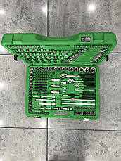 Набір інструменту для автосервісу 1/4"&3/8"&1/2" 216ед. TOPTUL GCAI216R, фото 4