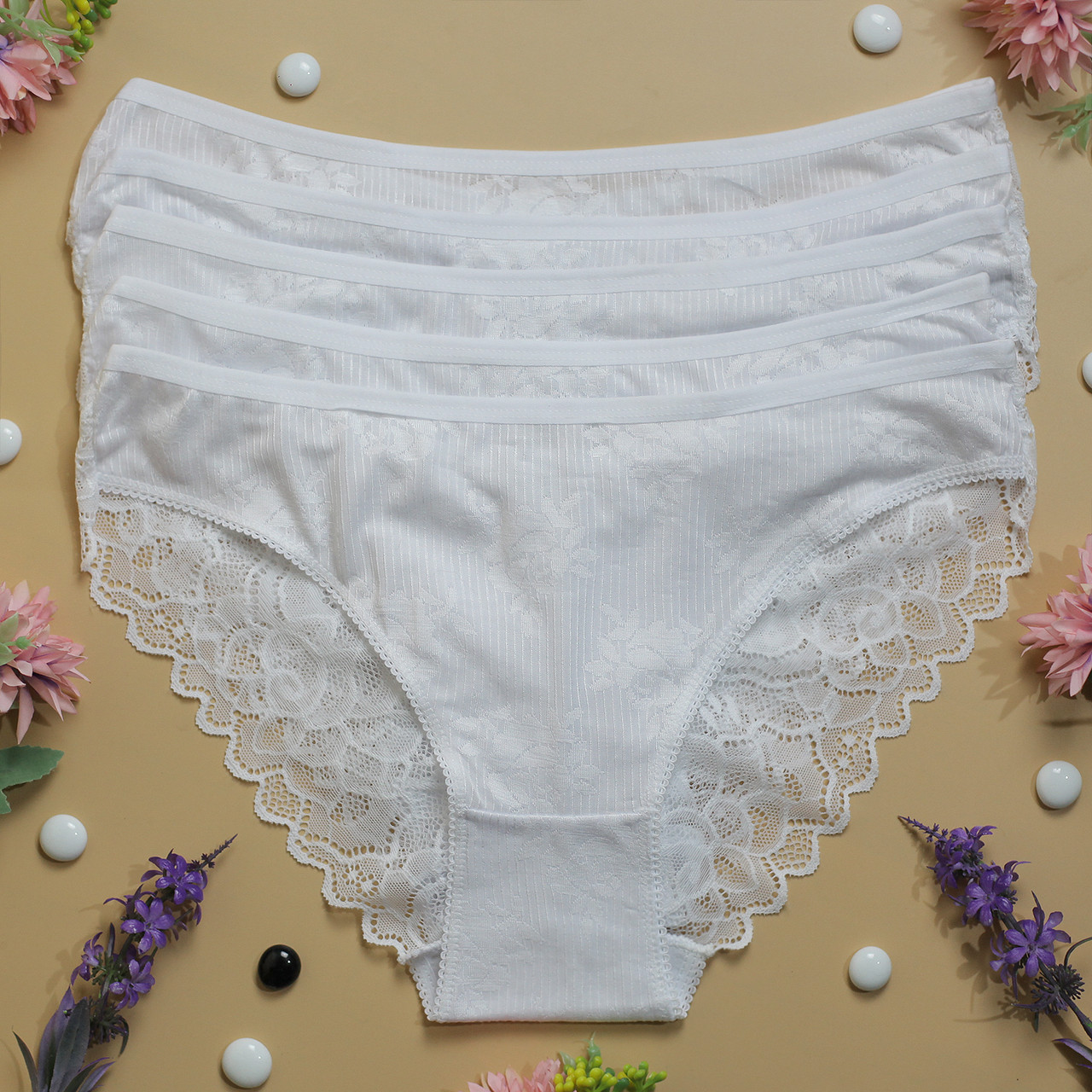 Труси жіночі сліпи Nicoletta Туреччина батал 4XL | 5 шт.