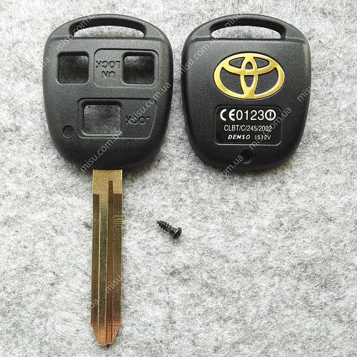 Купить Корпус ключа Тойота 3 кнопки TOY43, цена 130 грн — Prom.ua (ID ...