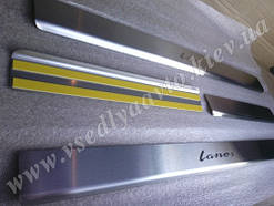 Накладки на пороги ZAZ LANOS з 2001 р. (Standart)