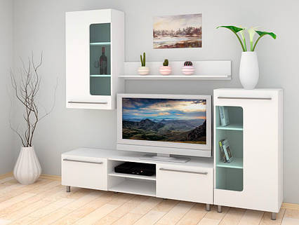 Вітальня комплект МГ-3 Стінка КОМПАНІТ Альба