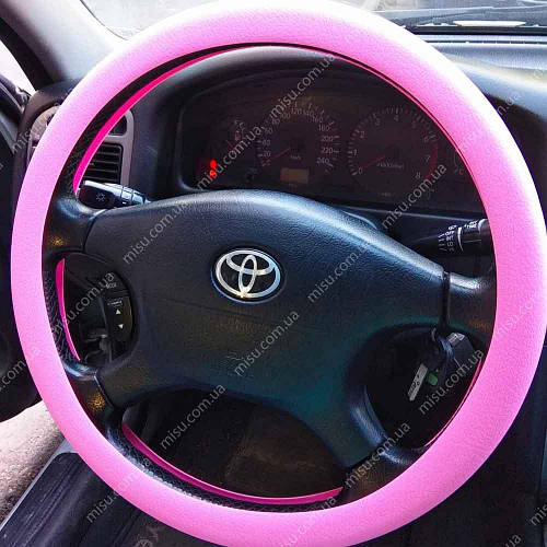 Силиконовый чехол на руль, розовый pink (ID#1288799175), цена: 380 ...