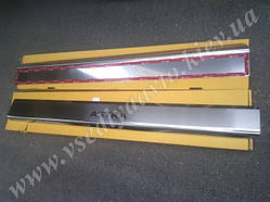 Накладки на пороги Opel ASTRA III H 3-дверцята з 2004-2009 рр. (Premium)