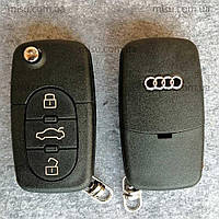 Корпус выкидного ключа Audi TT A2 A3 A4 A6 A8 TT Quattro , 3 кнопки 1620