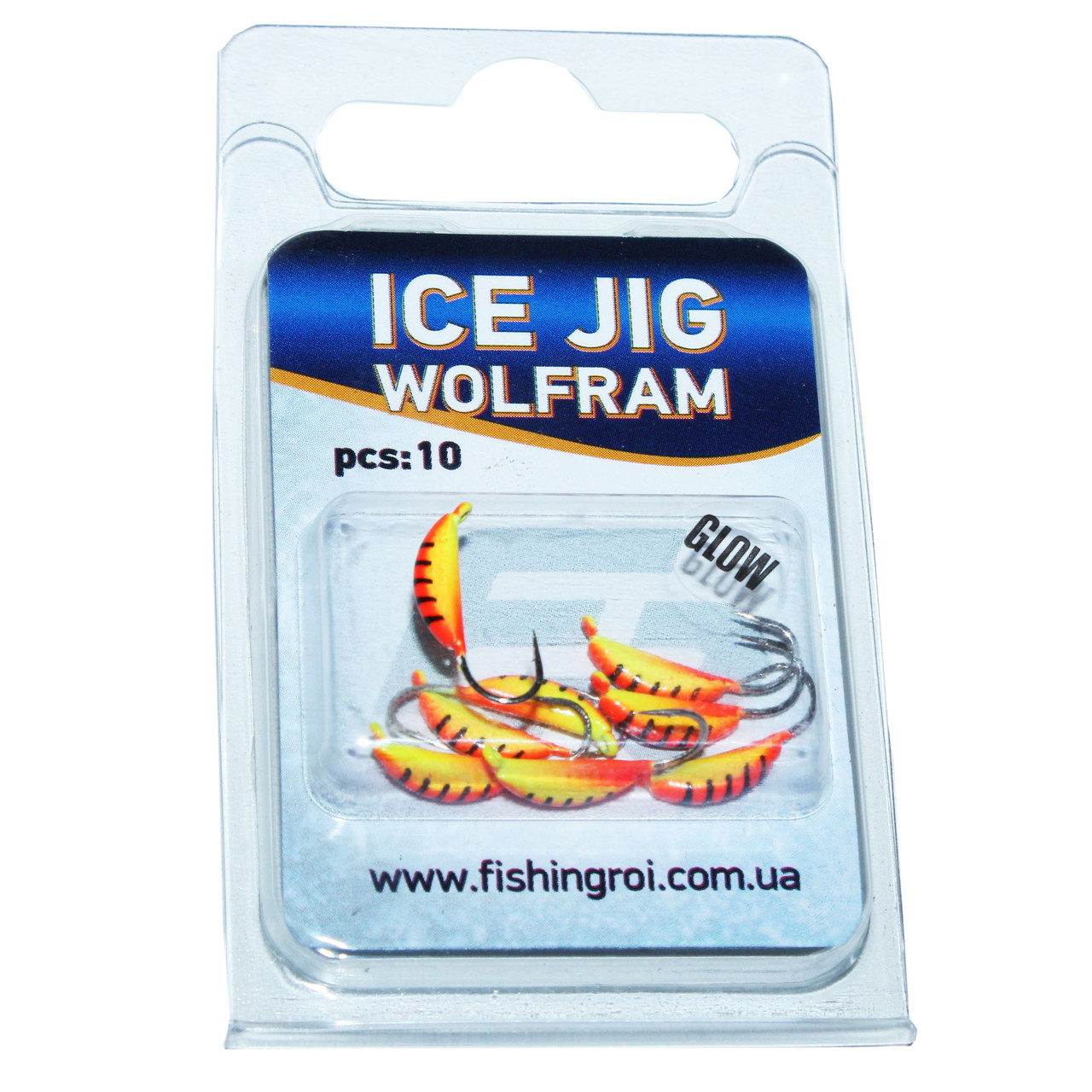 Мормышка вольфрамовая Банан Fishing ROI Ice Jig 0.44 г., 2.5 мм. - фото 1 - id-p1288814061