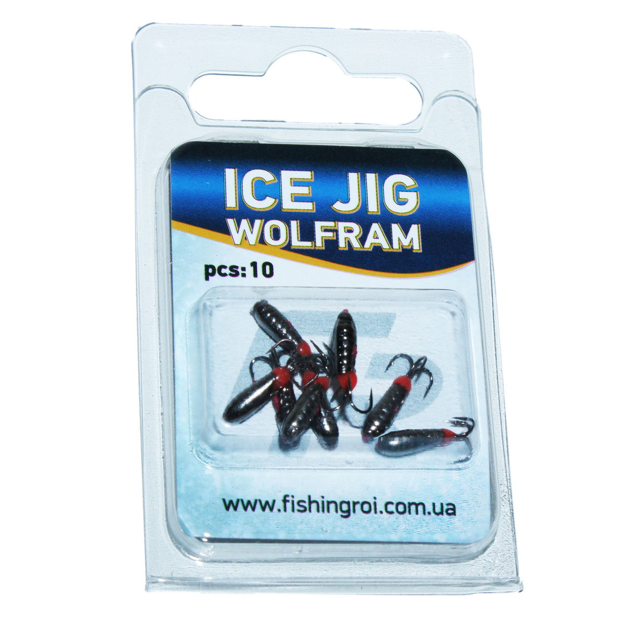 Мормилка вольфрамова чортик Fishing ROI Ice Jig 0.55 г, 2.9 мм.