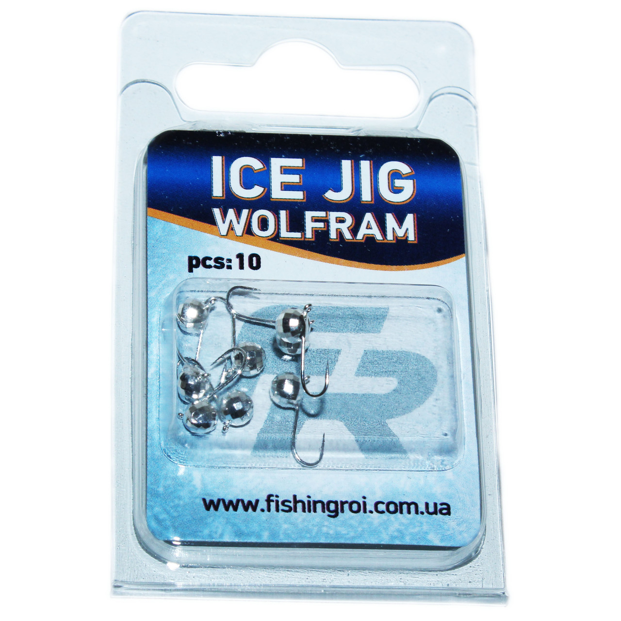 Мормилка вольфрамова куля диско Fishing ROI Ice Jig 0.56 г, 4 мм.