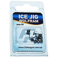 Мормышка вольфрамовая шар диско Fishing ROI Ice Jig 0.56 г., 4 мм.