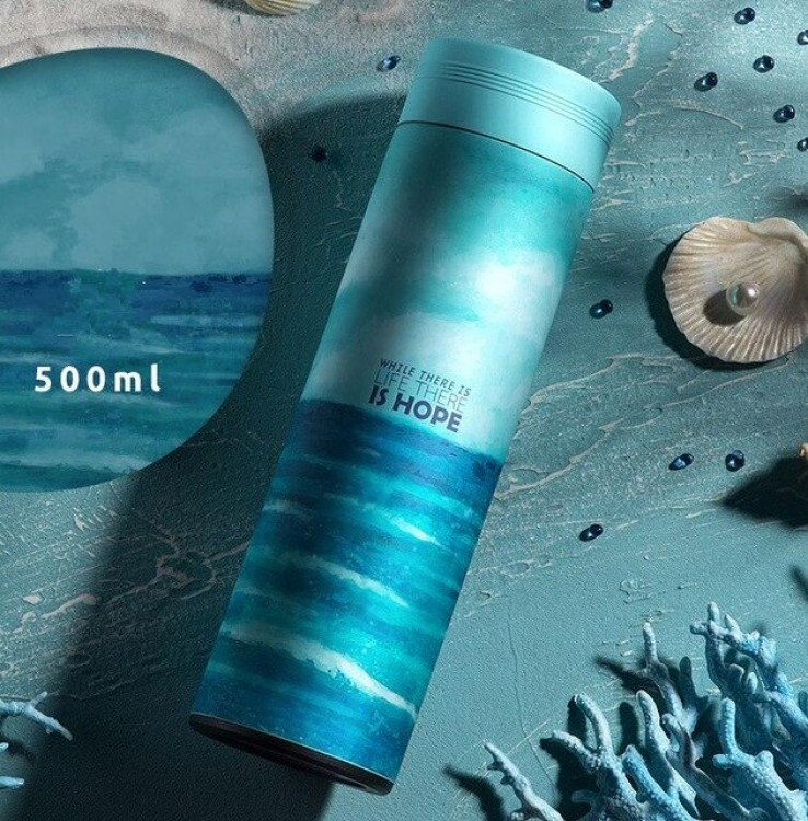 Термос з ситечком Mercury 500мл