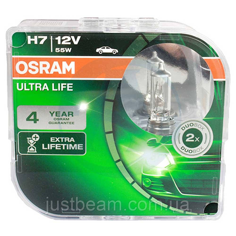 Галогеновые Лампы Osram H7 UltraLife 64210ULT 55w PX26d HardDuopet ...