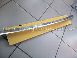 Накладка на бампер з загином для Nissan Note з 2006 р. (Nataniko)