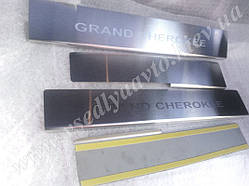 Накладки на пороги Jeep GRAND CHEROKEE IV (2010-2017) (Standart)