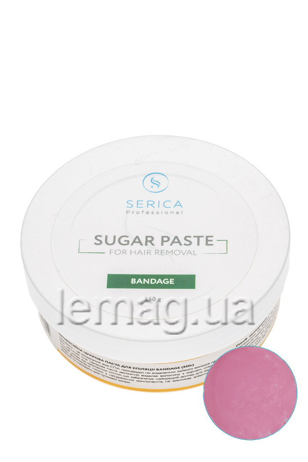 SERICA Матова цукрова паста - Рожева Бандажна, 350 г, фото 1