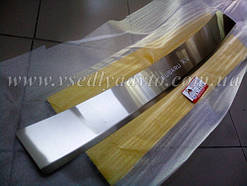 Накладка на бампер з загином Subaru XV 2012+