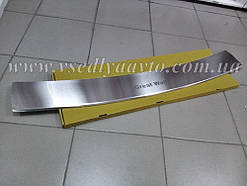 Накладка на бампер з загином Great Wall Haval H3 з 2009-2013 рр.