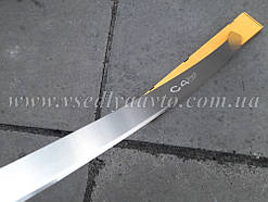 Накладка на бампер з загином Citroen C4 PICASSO II/GRAND C4 PICASSO II з 2014 р. (NataNiko)