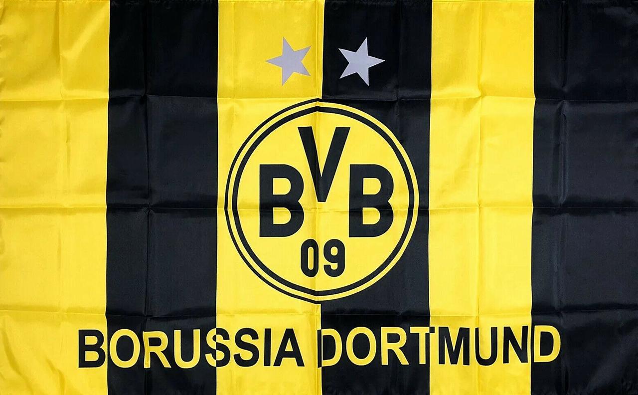 Банер прапор футбольного клубу Borussia Dortmund