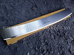 Накладка на бампер з загином Ford FIESTA VIII з 2017 р.