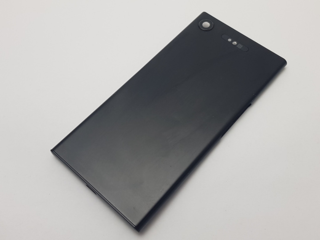 Кришка sony xz1 (g8342) чорна сервісний оригінал з розборки