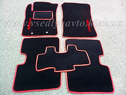 Ворсові килимки в салон HYUNDAI і10 з 2008-2014 рр. (Чорні)