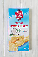 Шоколад білий з кокосом та мюслями Fin Carre Weisse kokos s Flake 200g (Німеччина)
