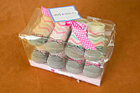 Носочки для новорожденных (4 пары, 0-12 м)
