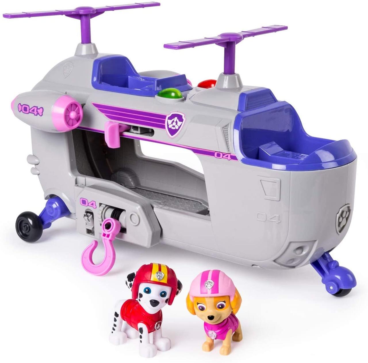 Купить Набор Paw Patrol Щенячий патруль Большой вертолет Скай и Маршал ...