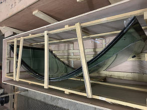 Скло кабіни кранівника (з гумовим ущільнювачем) QY25K5