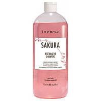 Восстанавливающий шампунь Inebrya Sakura 1000ml