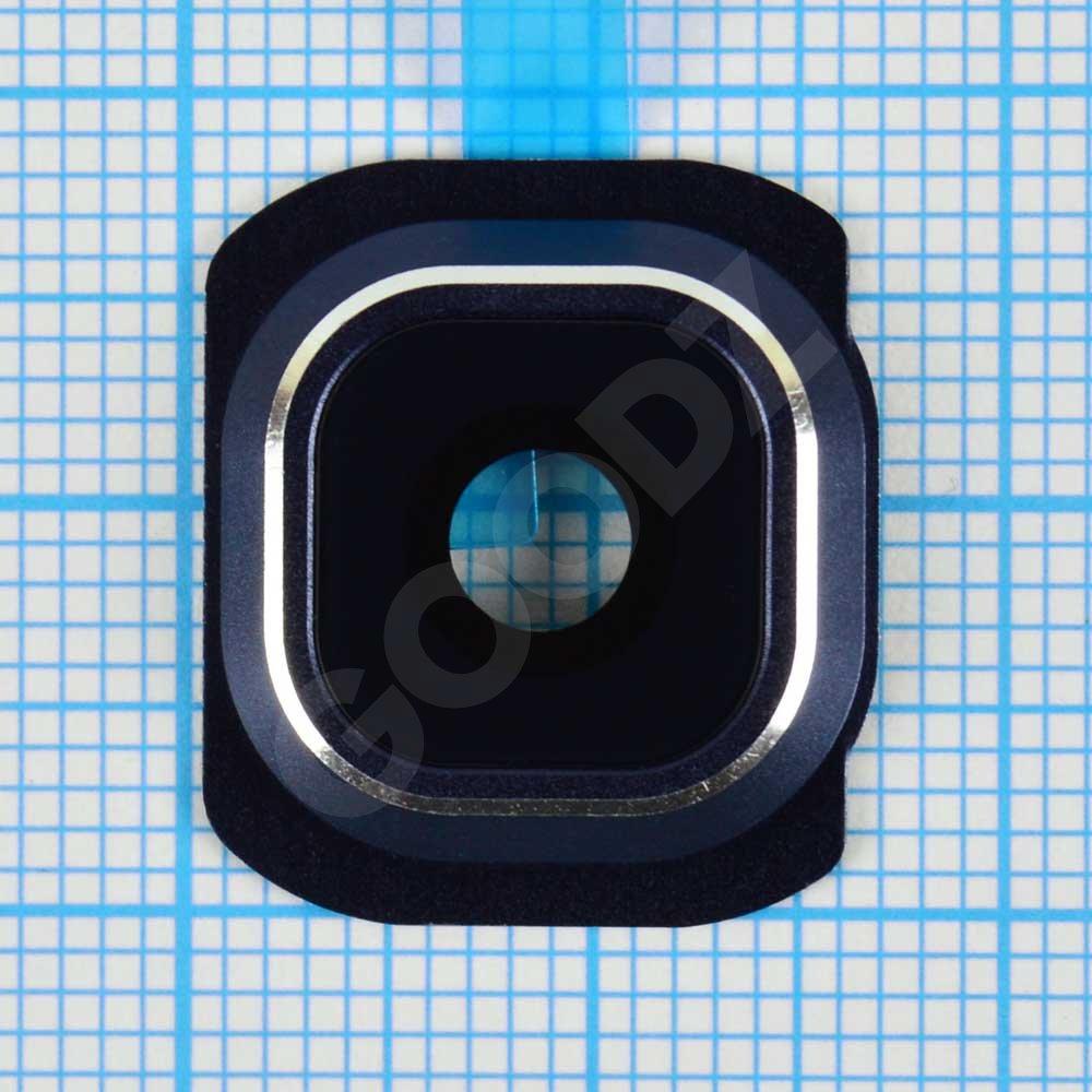 Скло камери для Samsung G925F DS Galaxy S6 Edge (2015), колір чорний, фото 1