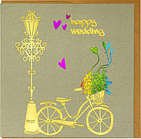 Листівка ручна робота "Весілля" №MN-19012434