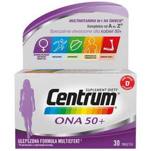 Centrum Centrum ONA 50+  вітаміни для жінок, 30 табл GSK