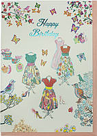 Листівка ручна робота "З Днем народження" №ZZG-190512(6)