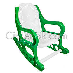Дитяче крісло гойдалка пластикове (різні кольори)