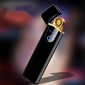 Електрична запальничка сенсорна USB спіральна ZGP 4 Lighter