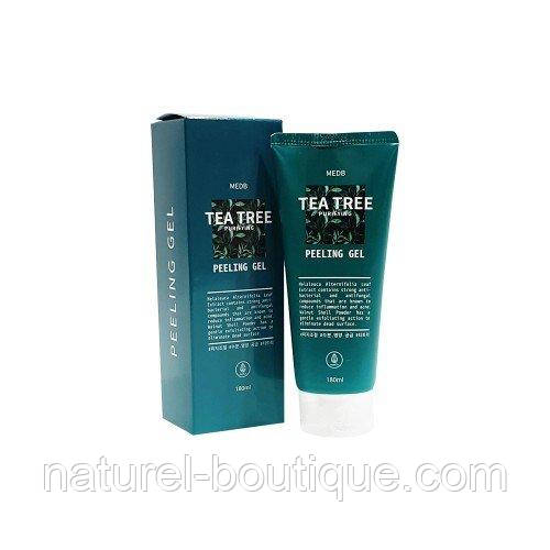 Гель-пілінг для обличчя MED B Tea Tree Purifying з екстрактом чайного дерева