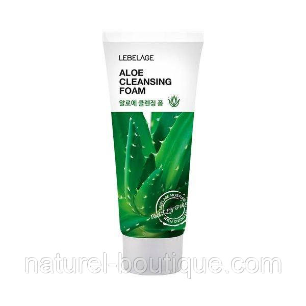 Пінка для вмивання Lebelage Aloe Cleansing Foam з алое