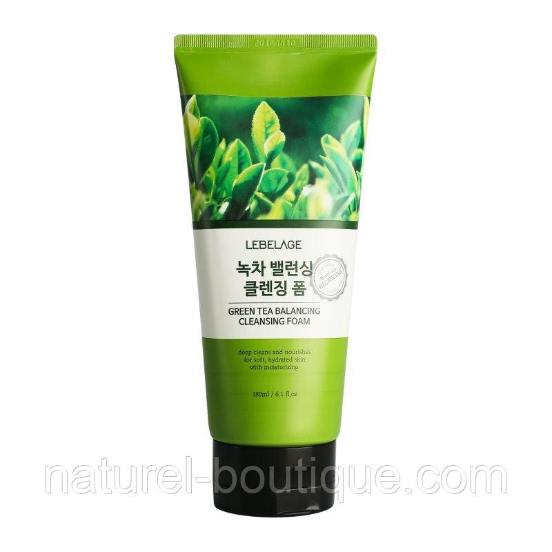 Пінка для вмивання Lebelage Green Tea Balancing Cleansing
Foam із зеленим чаєм